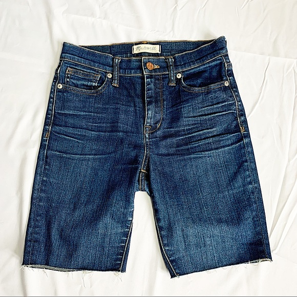 Madewell Pants - MADEWELL | High rise Jean shorts size 26